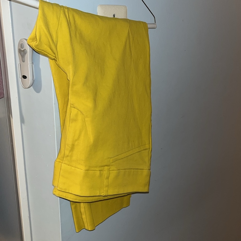 Loft Yellow Pants Style Marisa - Picture 8 of 10